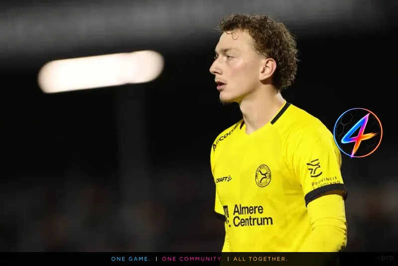 Almere City-doelman Tristan Kuijsten geeft play-offfout toe