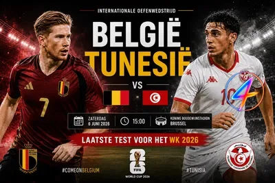 Rode Duivels testen hun WK-vorm tegen verdedigend Tunesië