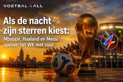 Als de nacht zijn sterren kiest: Mbappé, Haaland en Messi openen het WK met vuur