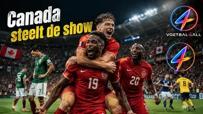WK-dag vol contrasten: Canada schittert, Mexico wint zuinig