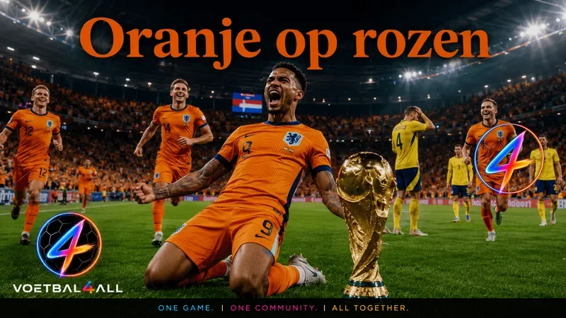 Oranje herpakt zich tegen Zweden: Brobbey leidt Nederland naar eerste WK-zege