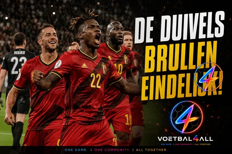 Rode Duivels overtuigen tegen Nieuw-Zeeland en winnen groep G