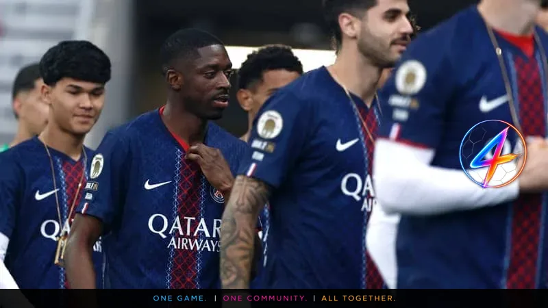 Ousmane Dembélé verlaat PSG-wedstrijd geblesseerd voor Champions League-finale