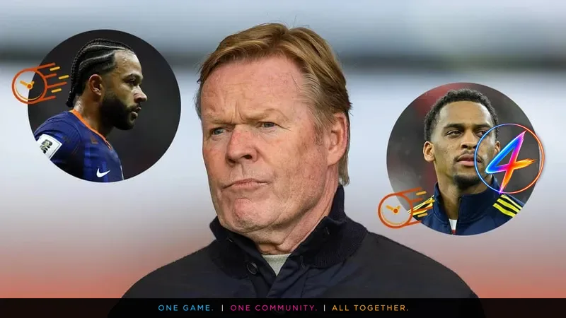 Koeman onder deadline, Depay en Timber missen terugkeer