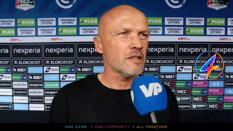 Dick Schreuder viert NEC-zege, bemachtigt Champions League-plaats