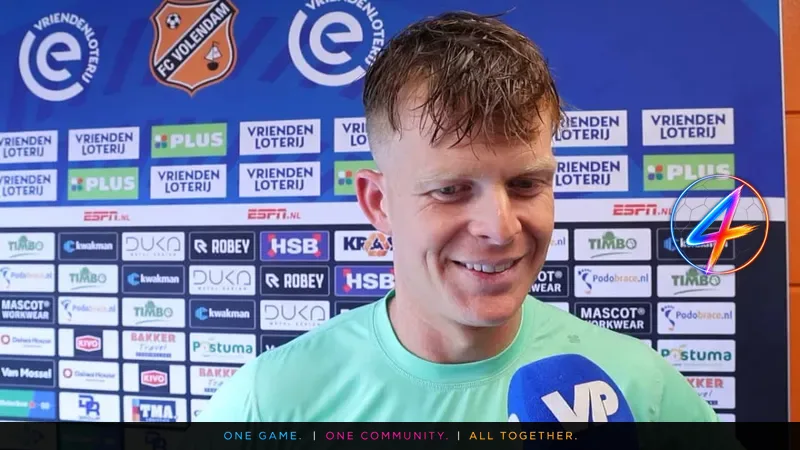 Ronald Koeman junior scoort winnende penalty voor Telstar