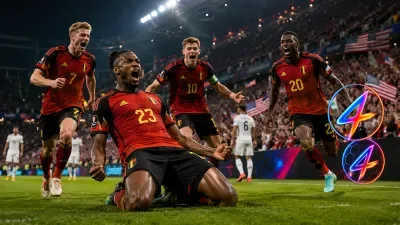 Belgium crush USA 4-1: Red Devils march on to quarter-final clash with Spain