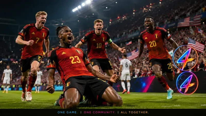 Belgium crush USA 4-1: Red Devils march on to quarter-final clash with Spain