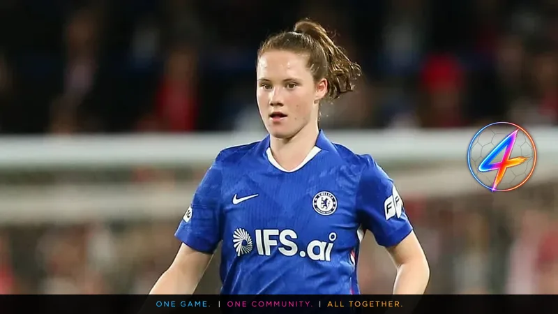 Veerle Buurman Talent van het Jaar van de Engelse Women's Super League