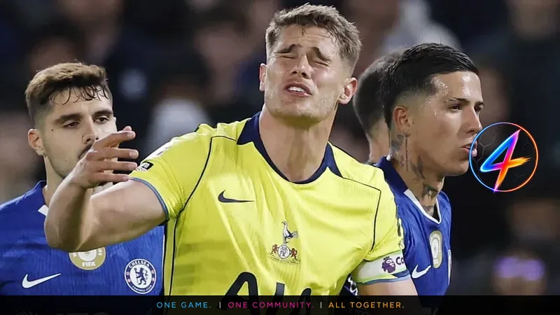 Tottenham blijft in de degradatierace na 2-1 verlies tegen Chelsea