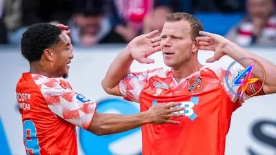 FC Volendam verslaat Willem II 2-1 in eerste leg van play-off finale