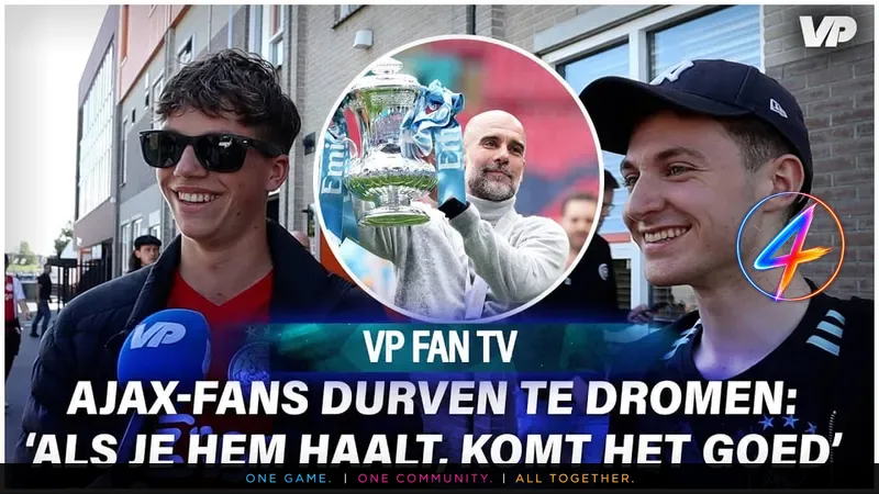 Ajax-fans dromen van Pep Guardiola als nieuwe trainer na playoffverlies