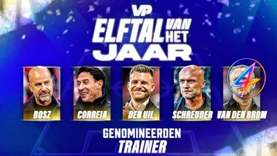 Gemeenschap stemt voor beste Eredivisie-trainer 2025/2026