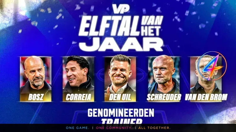 Gemeenschap stemt voor beste Eredivisie-trainer 2025/2026