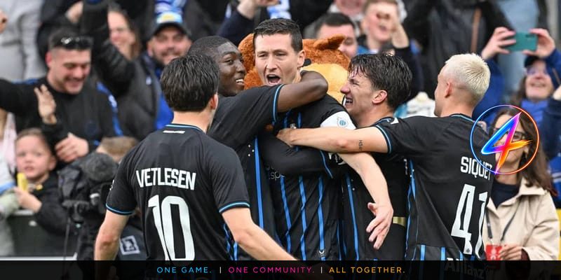 Club Brugge Crushes Union Sint-Gillis 5-0, Title Within Reach